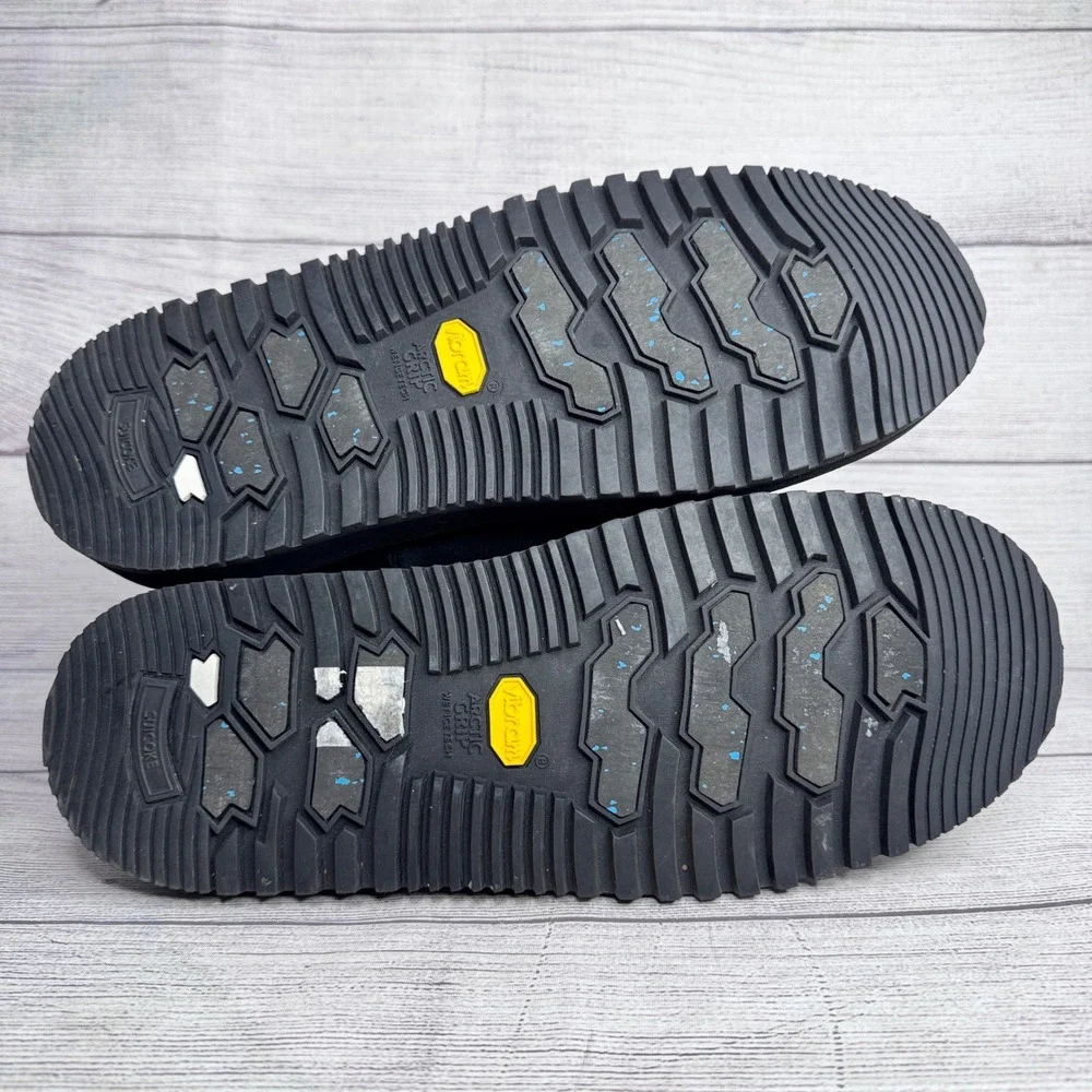 Suicoke Sherpa‎ Waterproof Black Suede Vibram Arctic Grip Boots Mens 10 USW 12